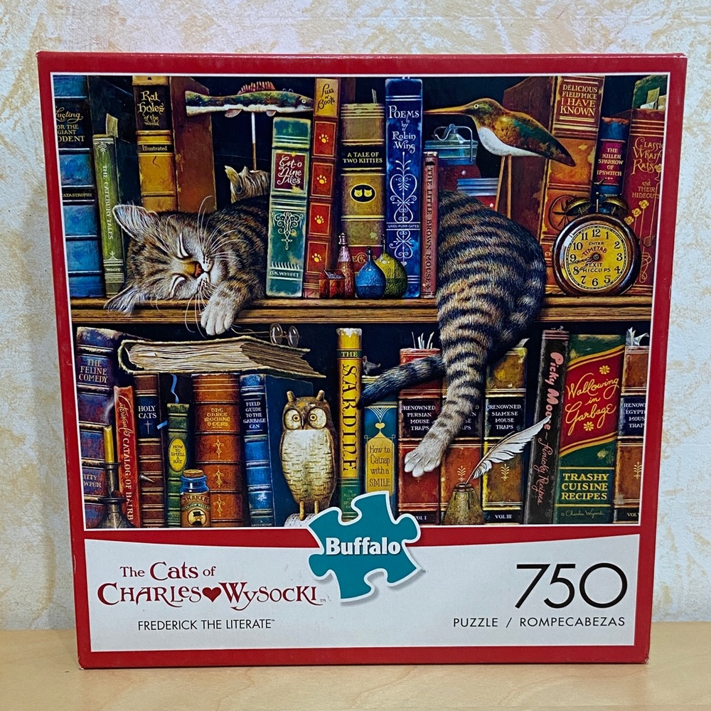 Buffalo Games Cat Puzzle - 750 pieces